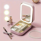 Gleamora™ Makeup Vanity With LED Mirror