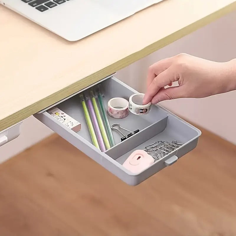 Portable Hidden Drawer for Desks and Table