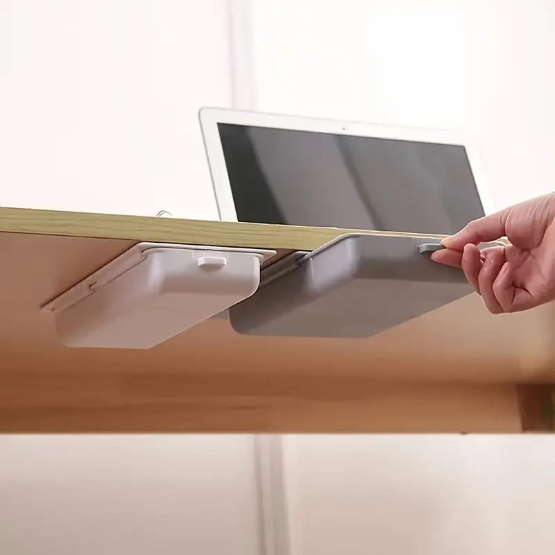 Portable Hidden Drawer for Desks and Table