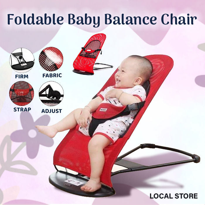 Portable Baby Bouncer Seat for Infants, 0-18 Months