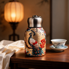 Peacock water bottle