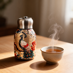 Peacock water bottle