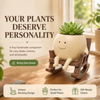 Pebblie™ Handmade Rocking Plant Pot