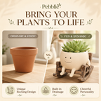 Pebblie™ Handmade Rocking Plant Pot
