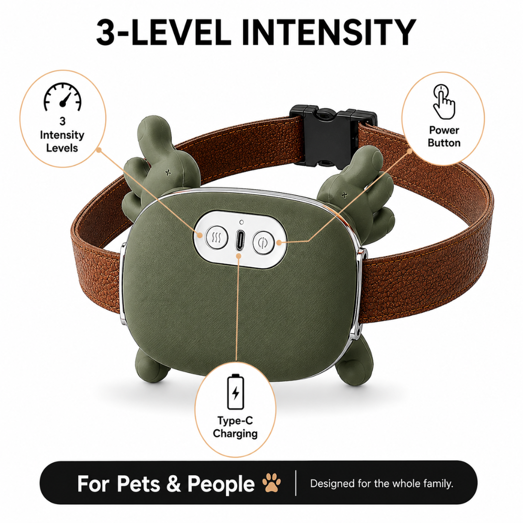 DoggoBliss three level massage intensity image
